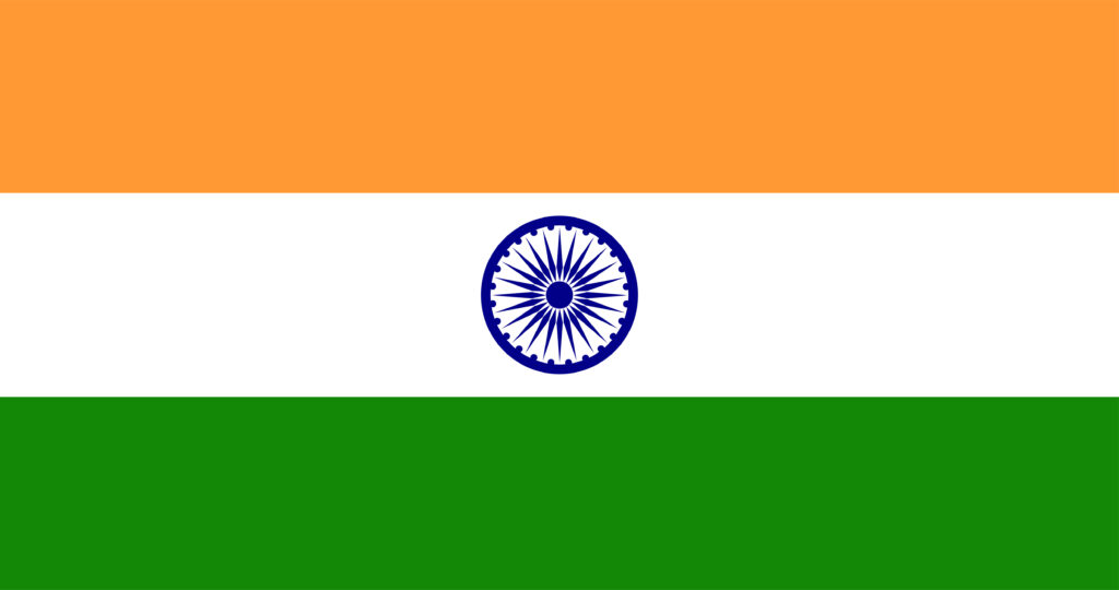 Illustration of India flag